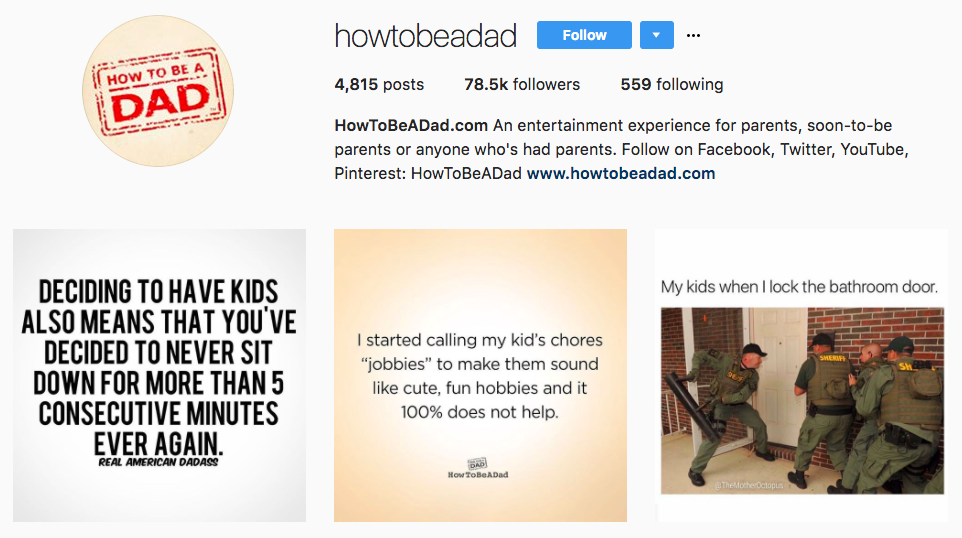 How to be a Dad Blog