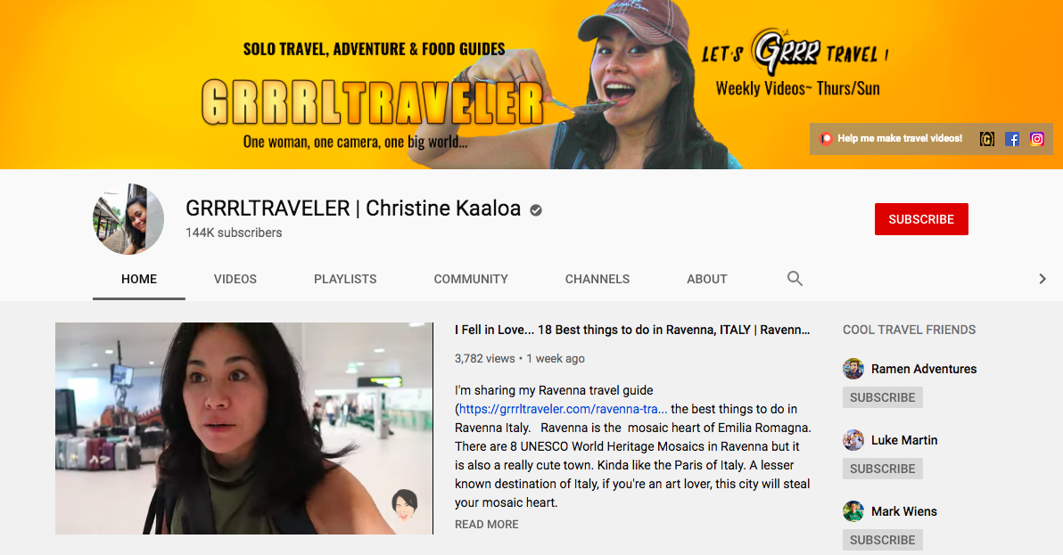 Here Are the Top Travel and Lifestyle Youtube Vloggers