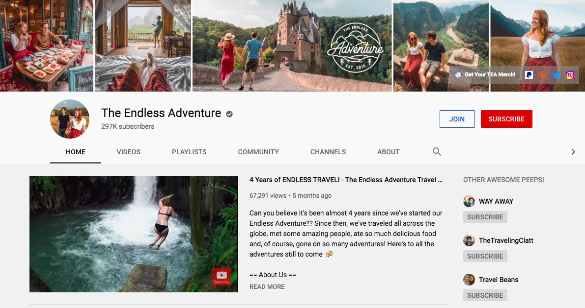 Here Are the Top Travel and Lifestyle Youtube Vloggers