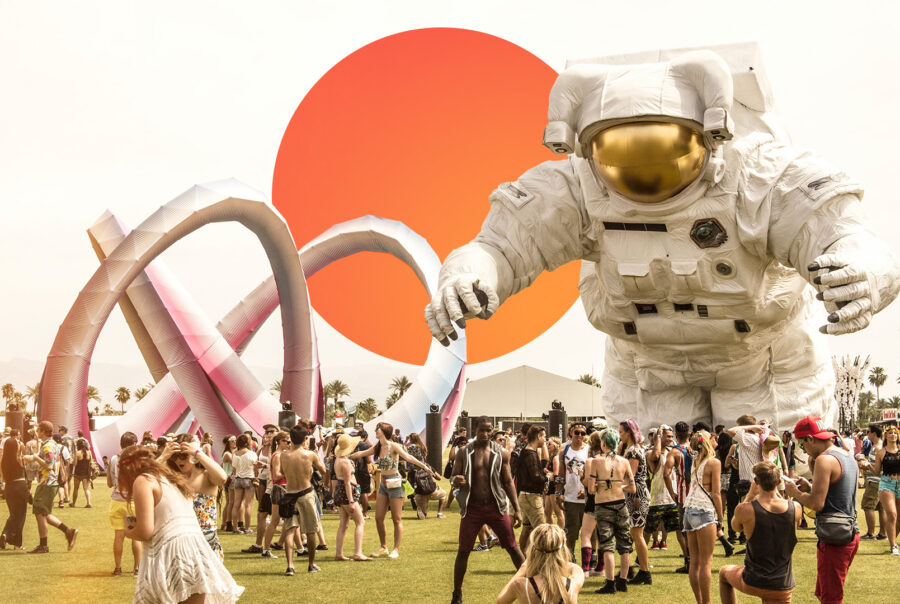 Coachella festival in California