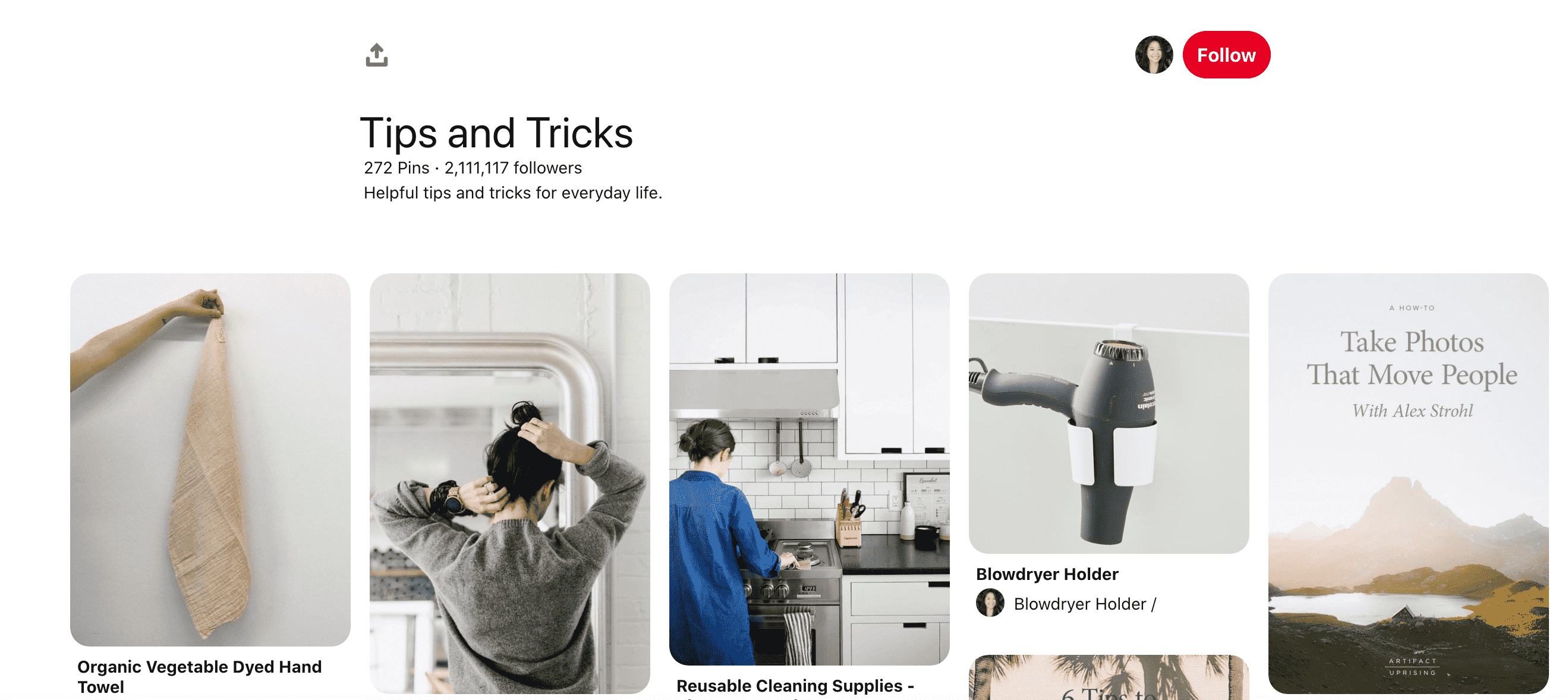 Tips & Tricks Board