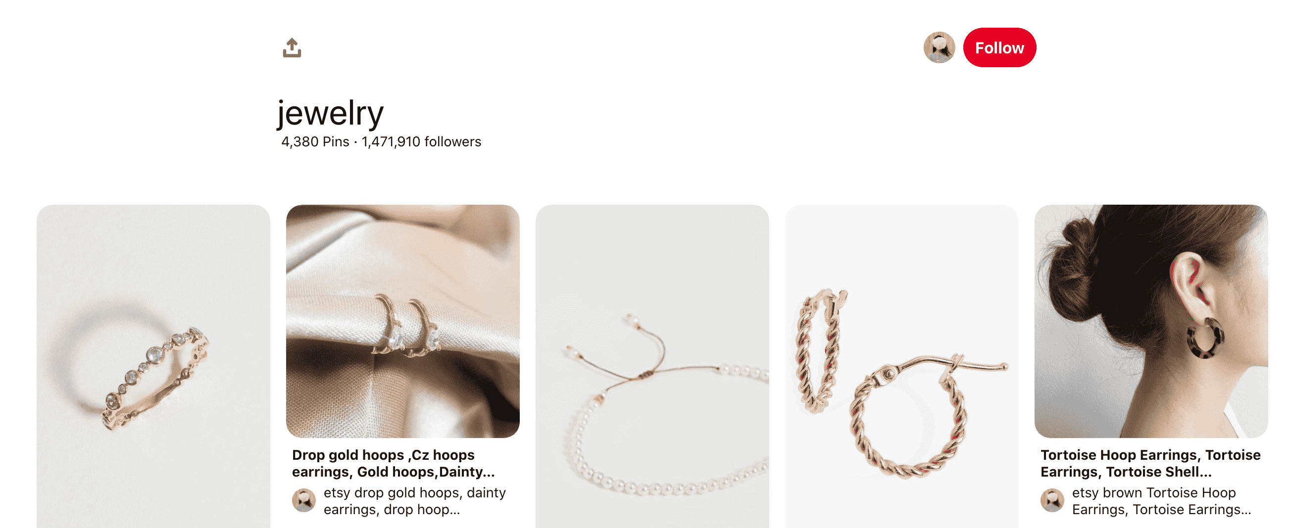 Jewelry Board