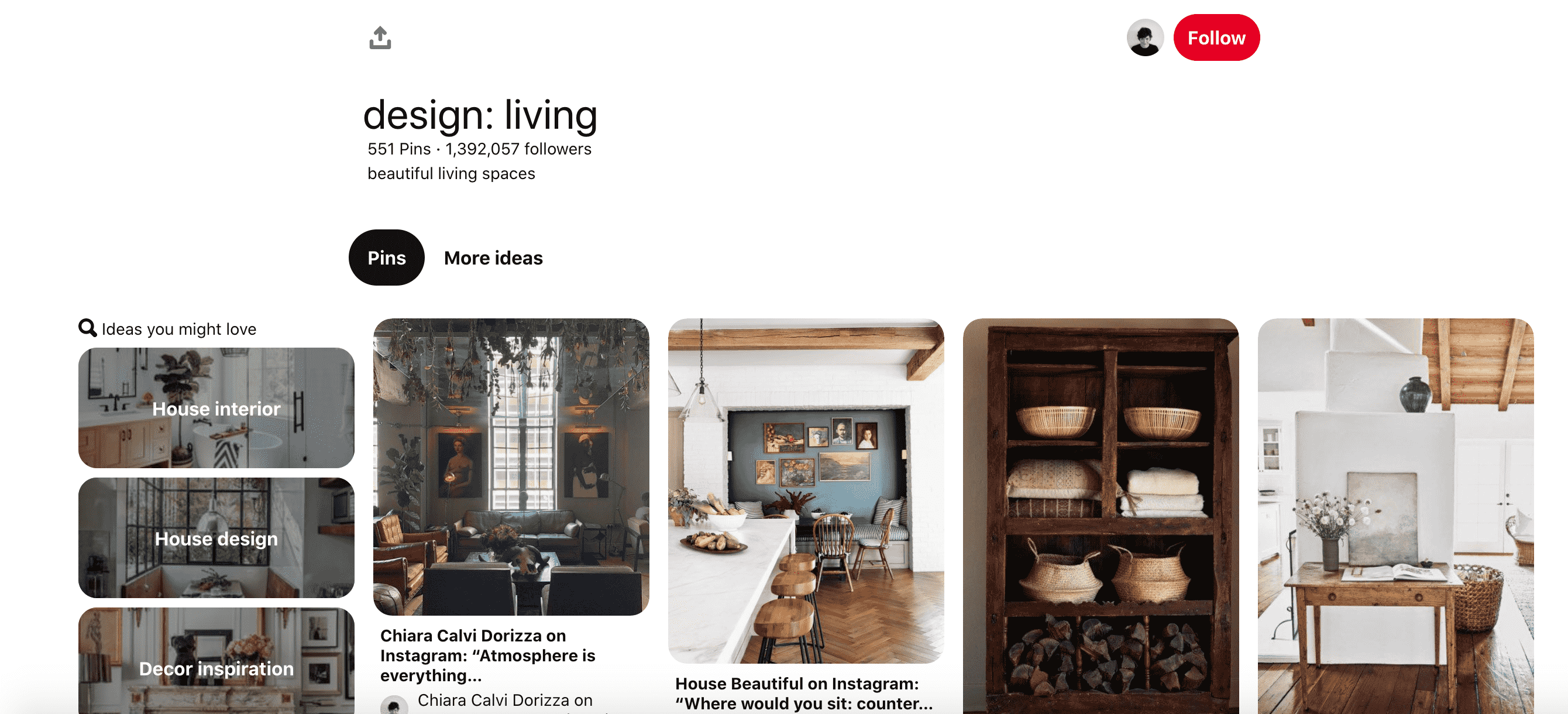 design- living board