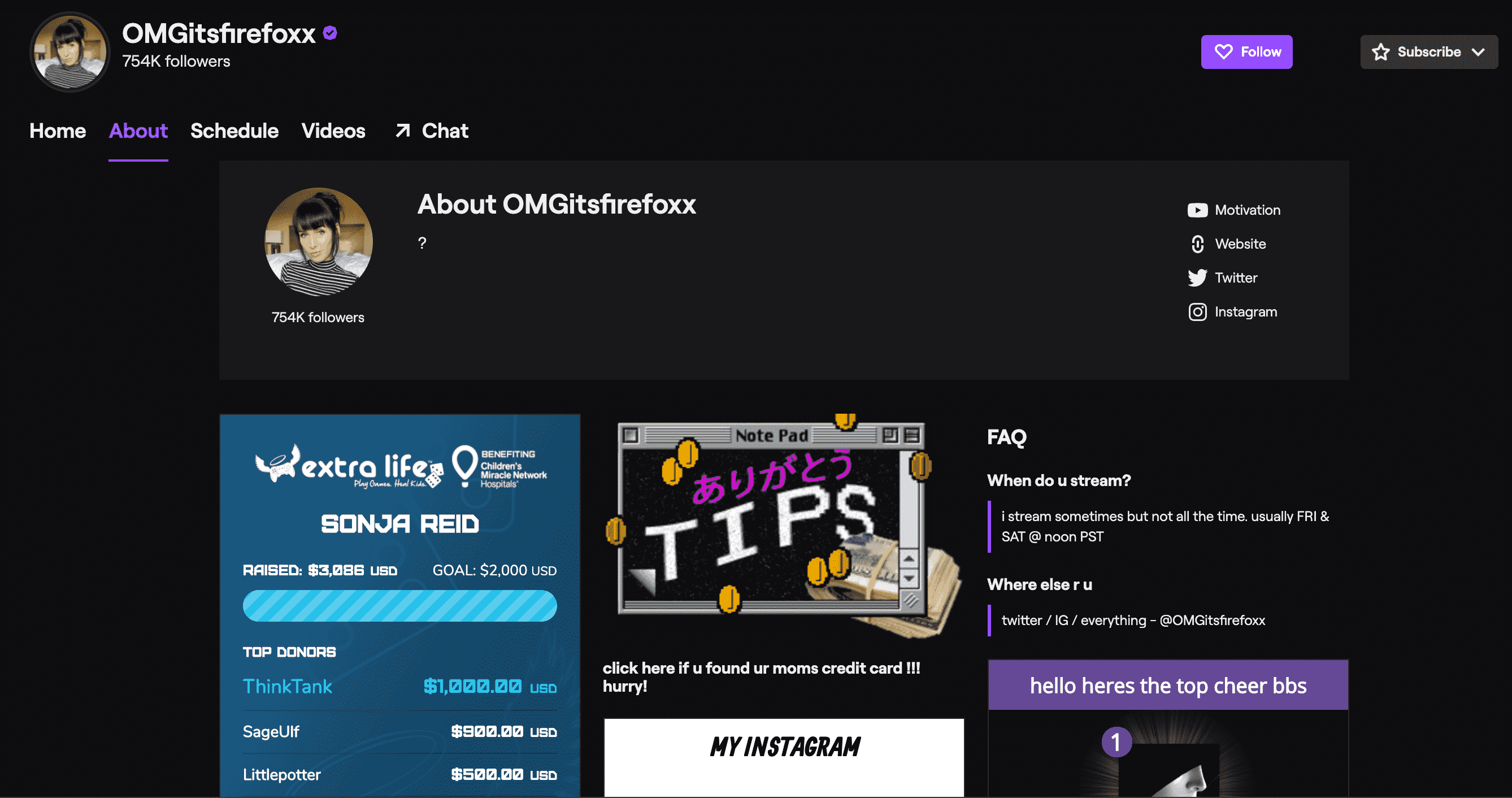 Female Twitch Streamers