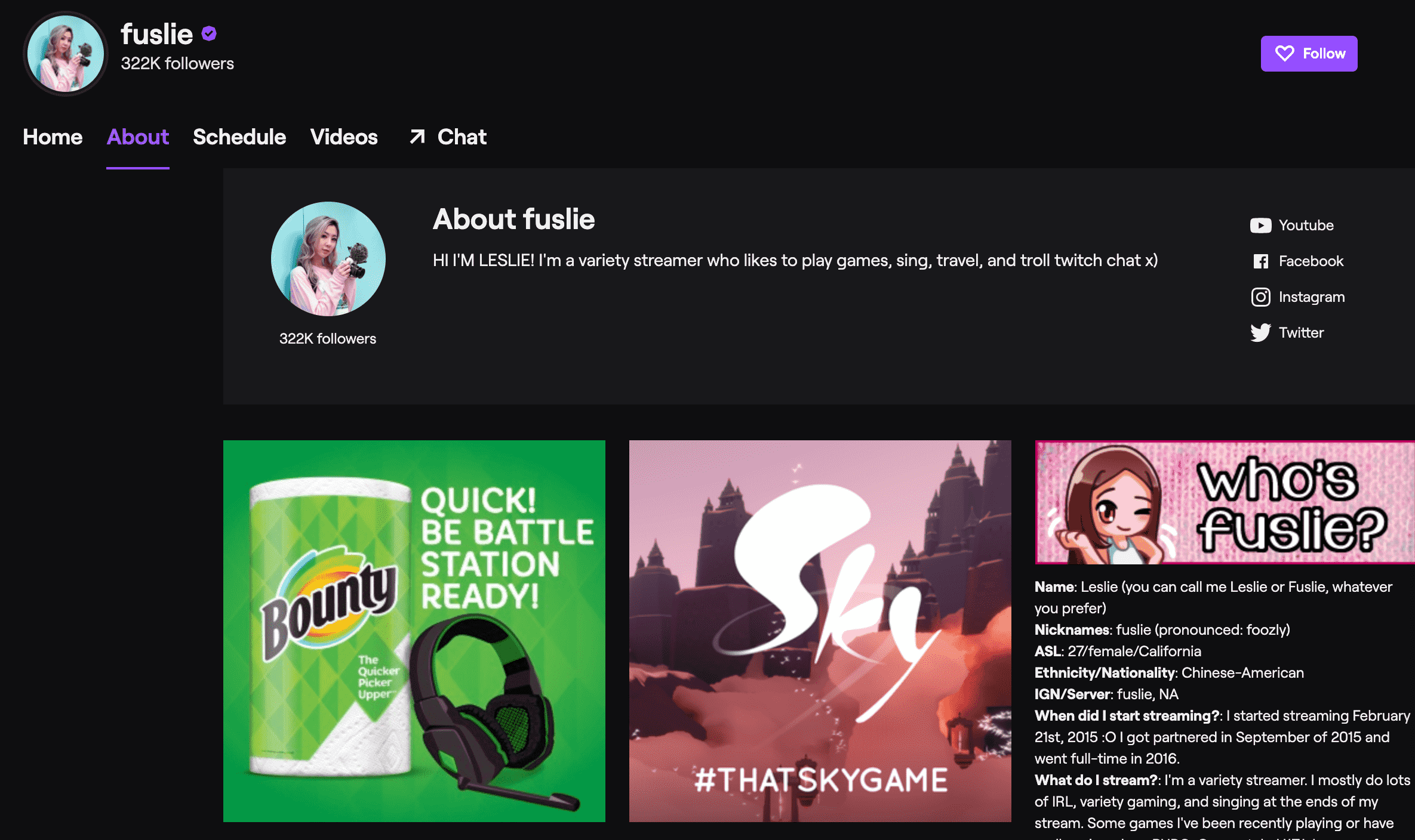 Female Twitch Streamers