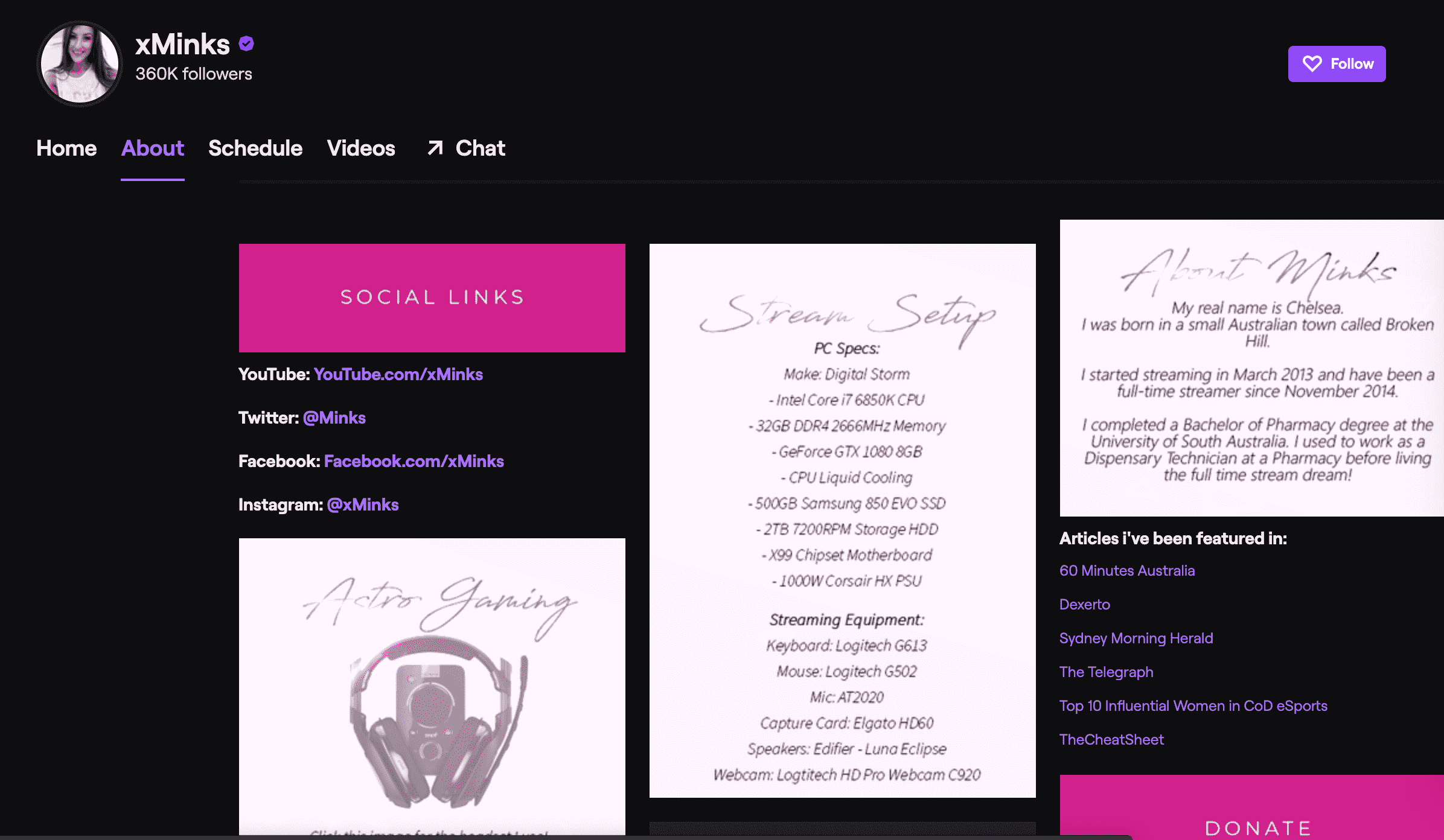 Female Twitch Streamers