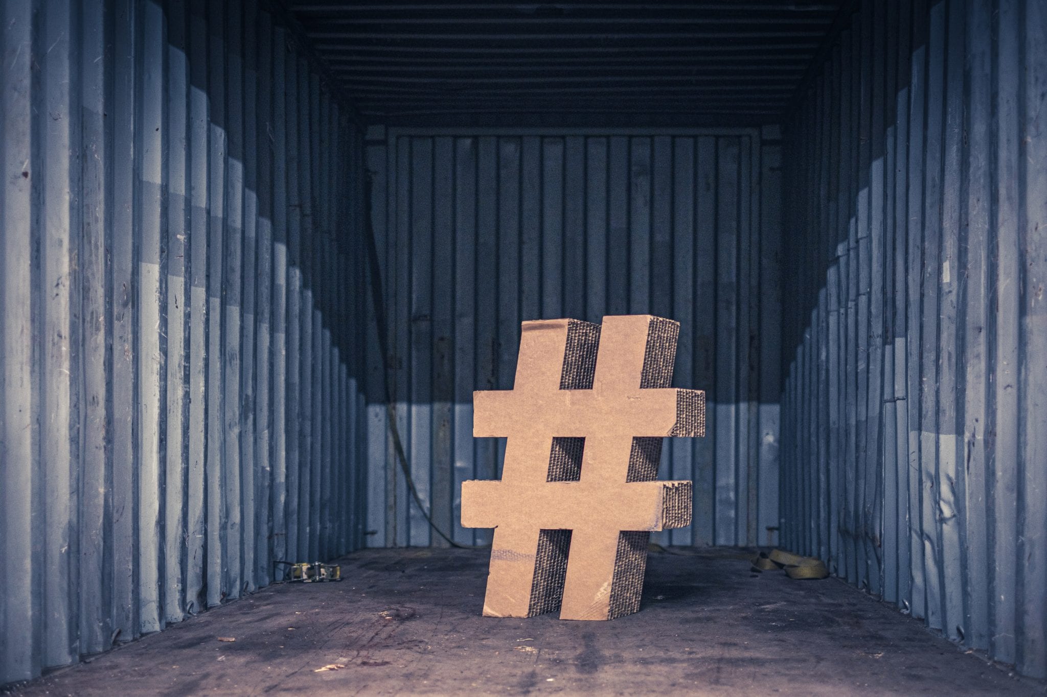 hashtag in a industrial setting