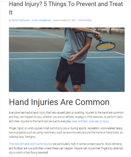 Patrick Tchakounte blog example