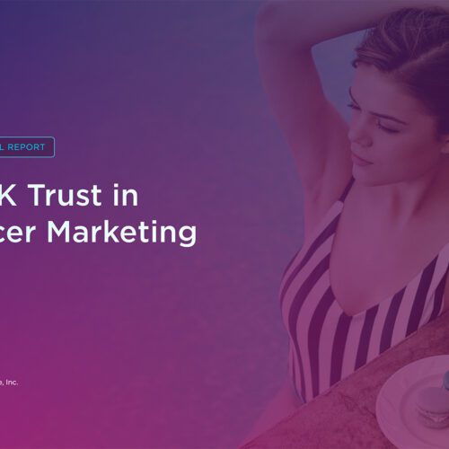 UK Trust in Influencer Marketing