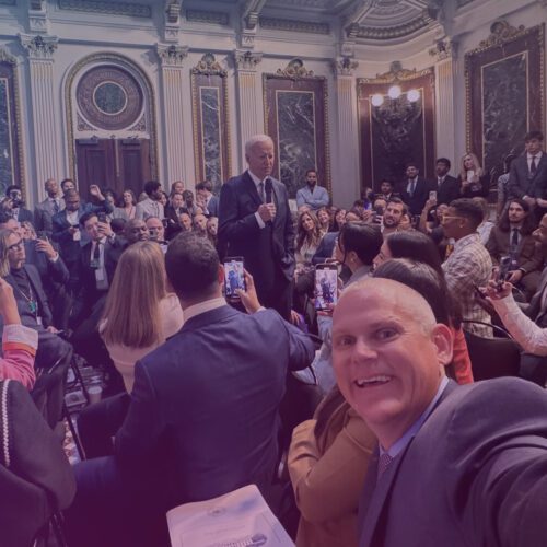 Our CEO Ted Murphy was invited to the inaugural White House Creator Economy Conference along with other industry figures and creators.