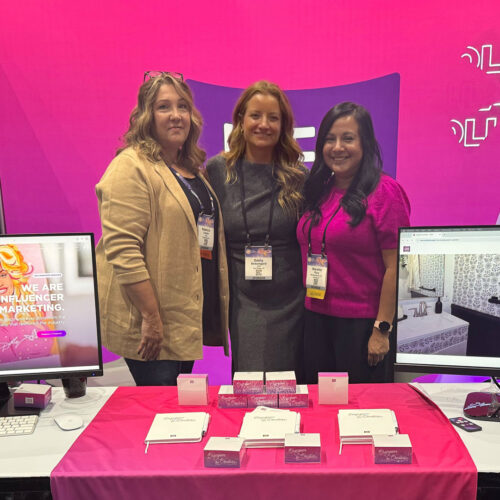 Members of IZEA's team at Content Marketing World 2024 in San Diego.