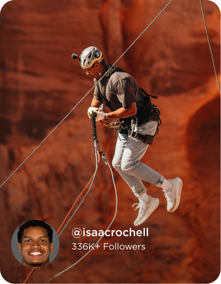 IZEA - Creator Partnerships - Influencer Spotlight - @isaacrochell