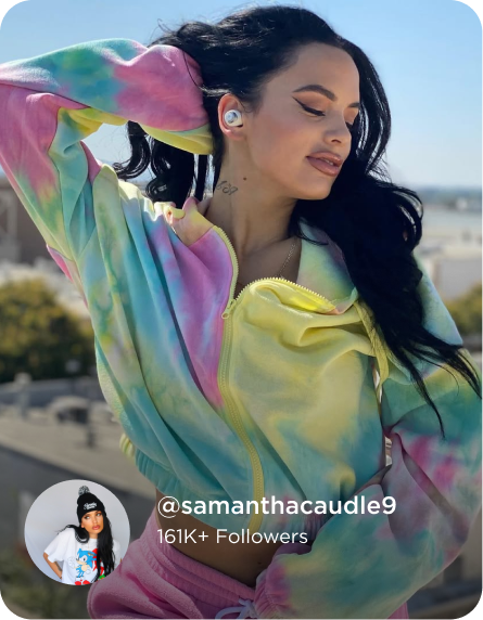 IZEA - Creator Partnerships - Influencer Spotlight - @samanthacaudle9
