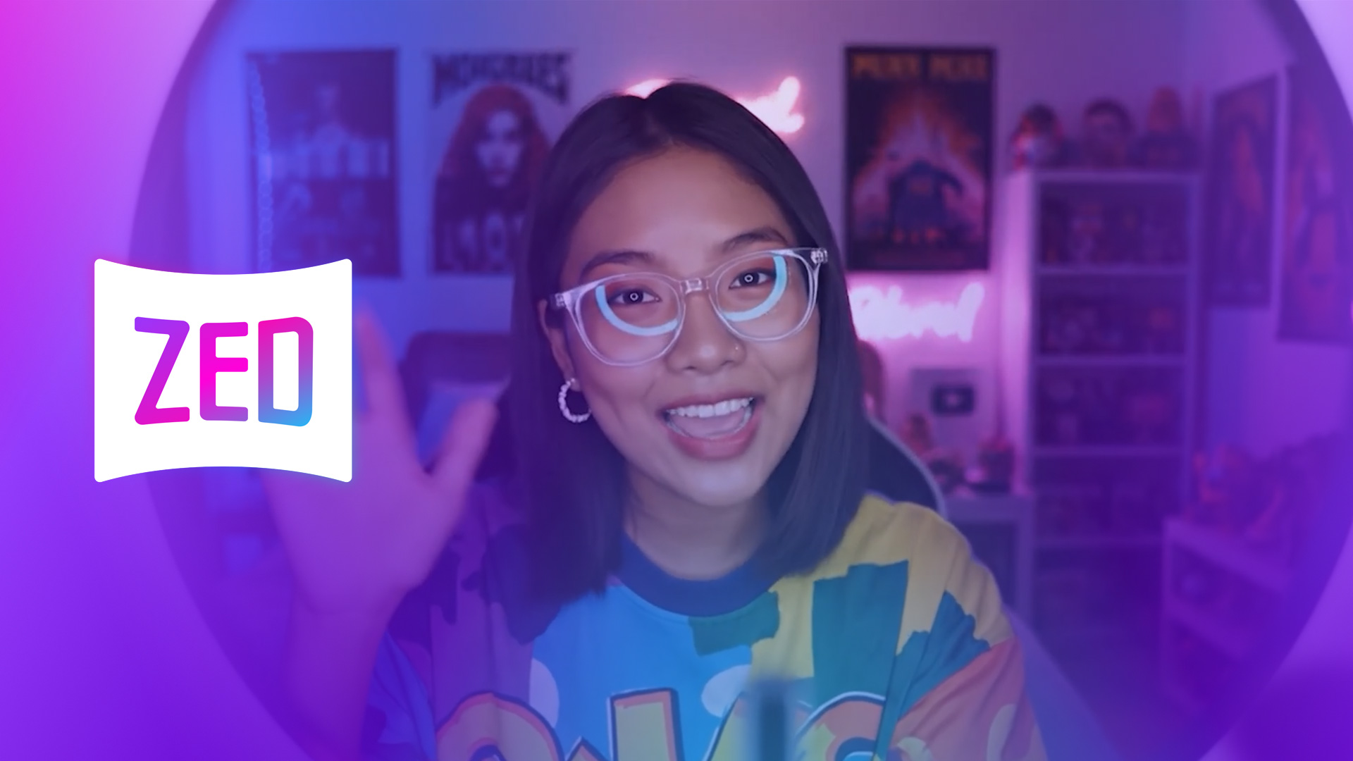 ZED - Influencer, woman, ringlight