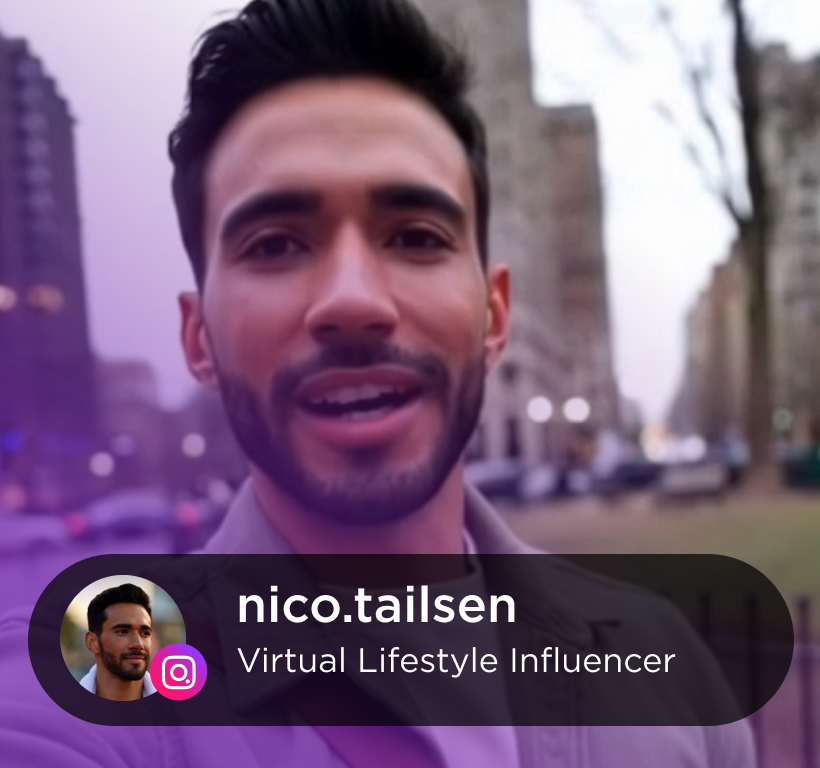 virtual creators - Nico Instagram - Influencer